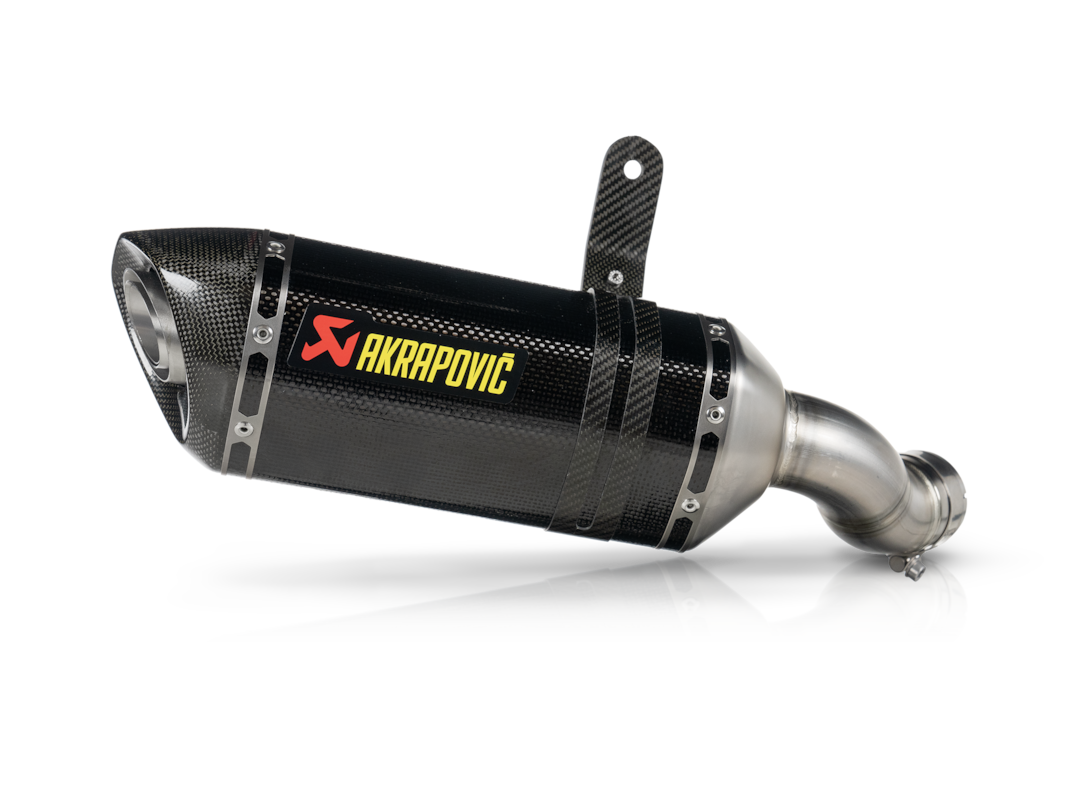 Silenciador Akrapovic Slip-On Line (Carbono) para Kawasaki Z900, 2025-