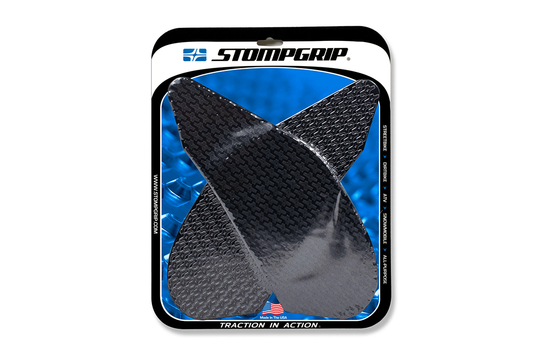 Stompgrip negro Icon, para Yamaha YZF-R1, 2004-06, XJR1300 (2002-2015), FZS1000 (2001-2005)