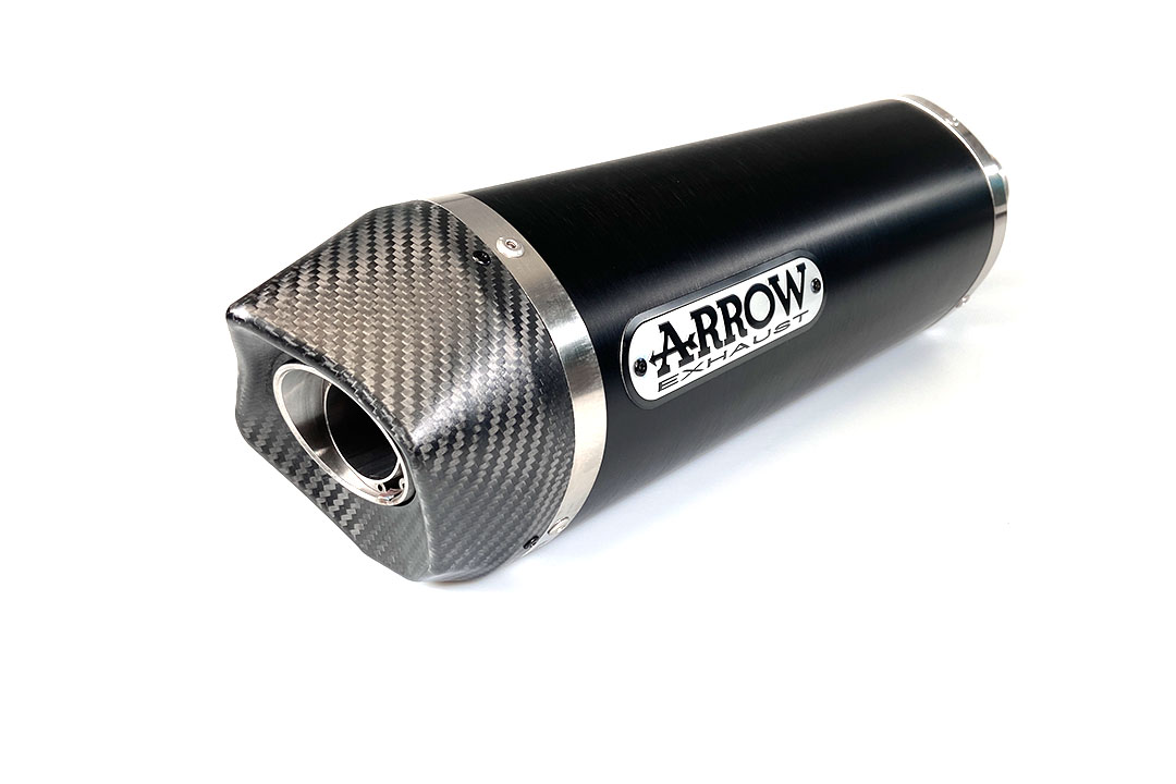 Escape ARROW RACE TECH para Suzuki GSR750 2011-16 / GSX-S750 2017- de aluminio, negro