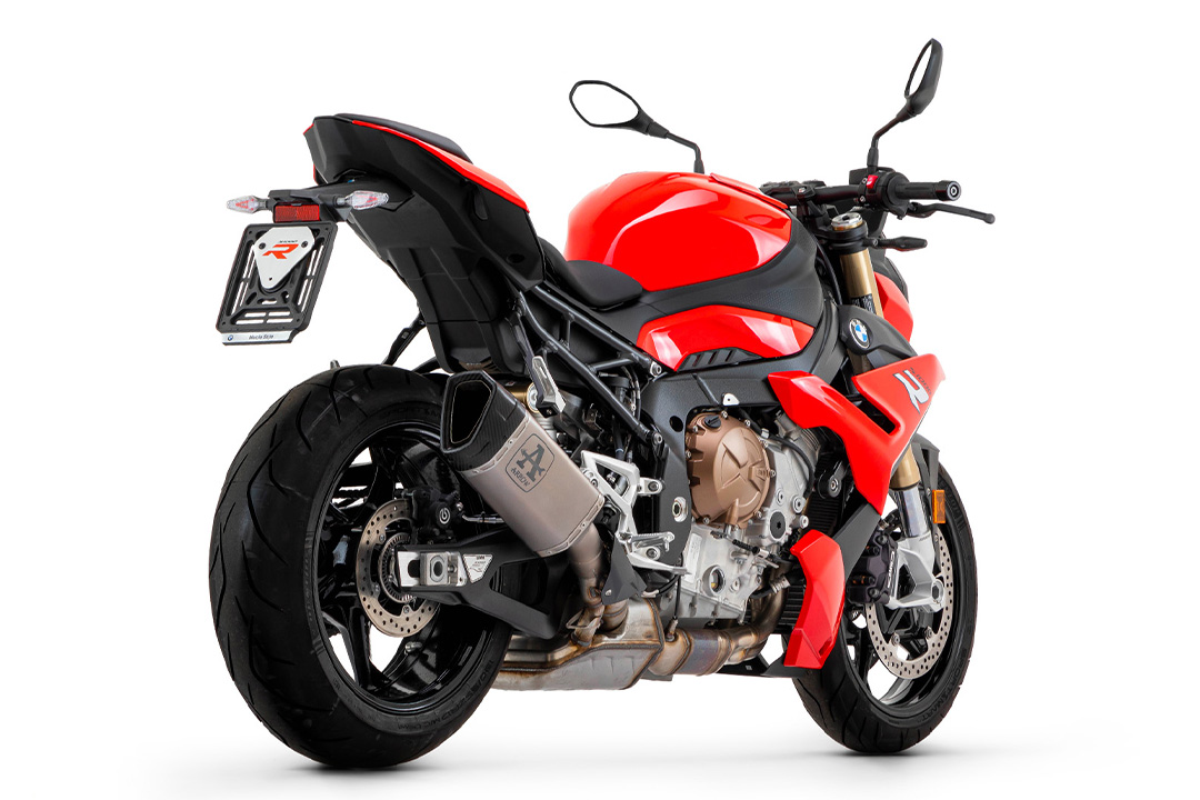 ARROW PISTA Slip-On Titanio para BMW S1000RR a partir de 2019- / S1000R a partir de 2021- / M1000RR a partir de 2020- / M1000R a partir de 2023-
