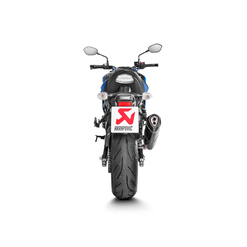 Escape Akrapovic Slip-On Line (Carbono) para Suzuki GSX-S750 2017-2020