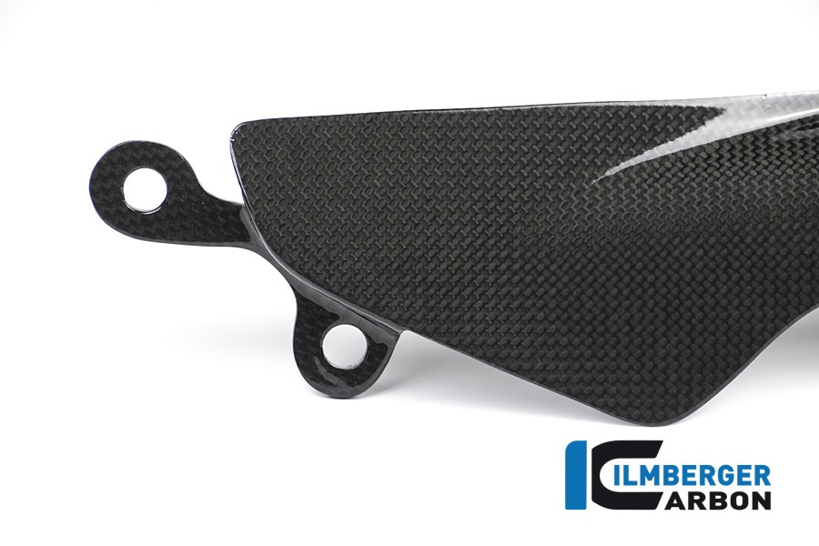 Ilmberger Carbon cubrecadena trasero, Carbono brillante