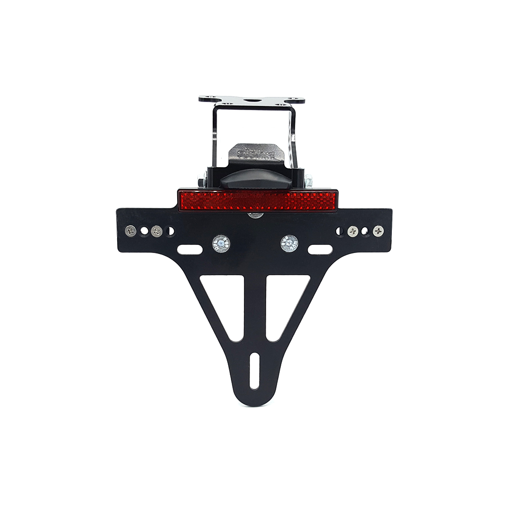 Soporte de matrícula alpha Technik para KTM 690SMC R; Tipo KTM690LC4; Año del modelo 2019-