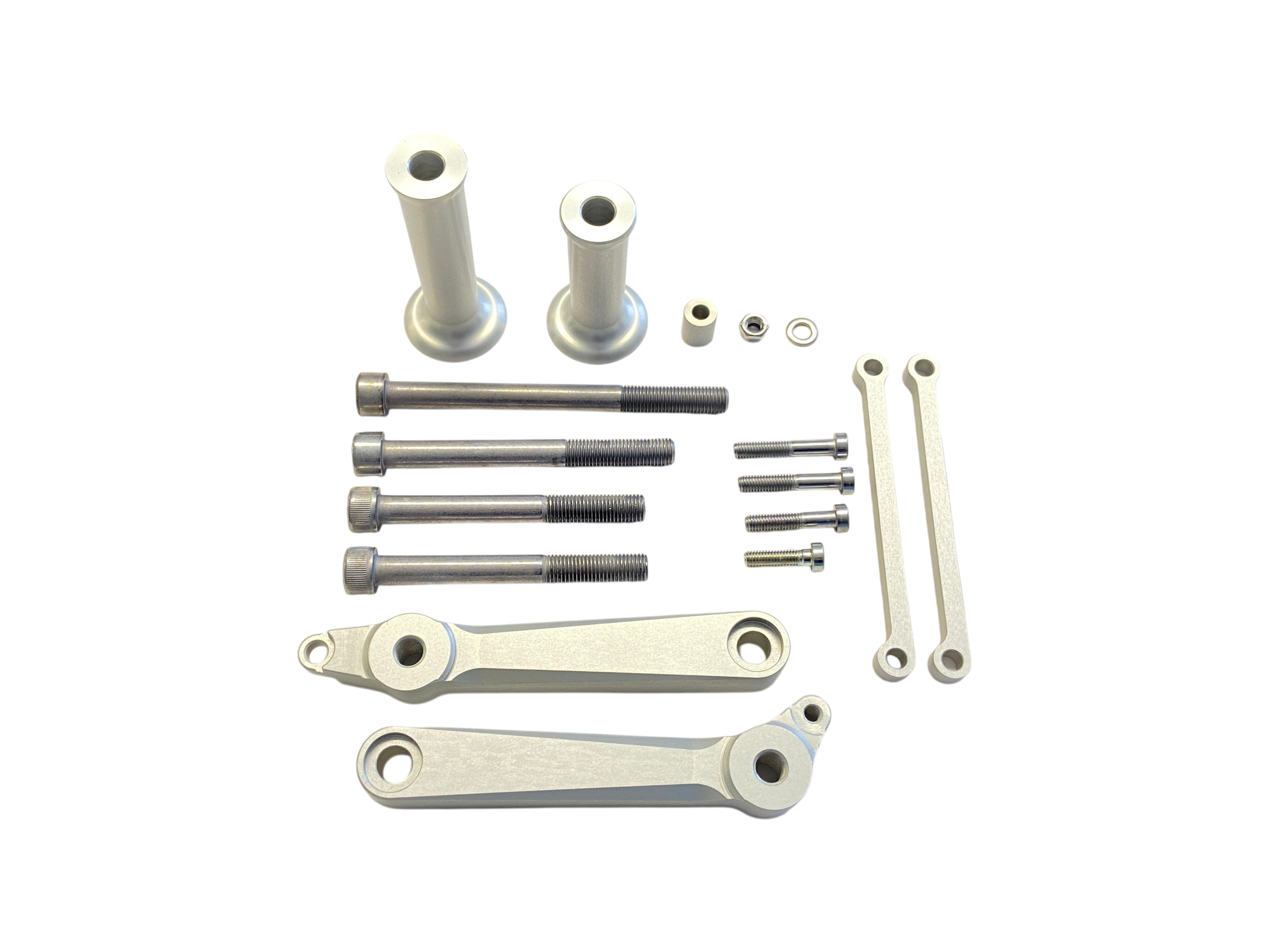 Kit de montaje LSL Crash Pad para Triumph Daytona 675R, 2013- , plata