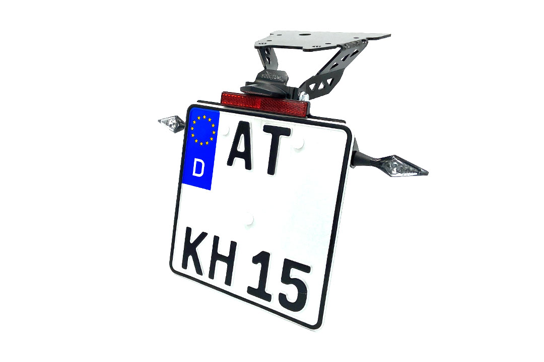 Soporte de matrícula para Honda NC700S y NC750S a partir del año de modelo 2012