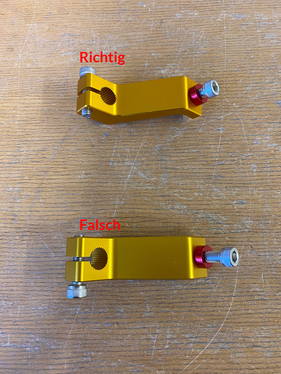 >TRACK< Fußrastenanlage titanfarben Yamaha FZ1 (Fazer) 2006-2015 / FZ8 (Fazer) 2010-2013 ABE