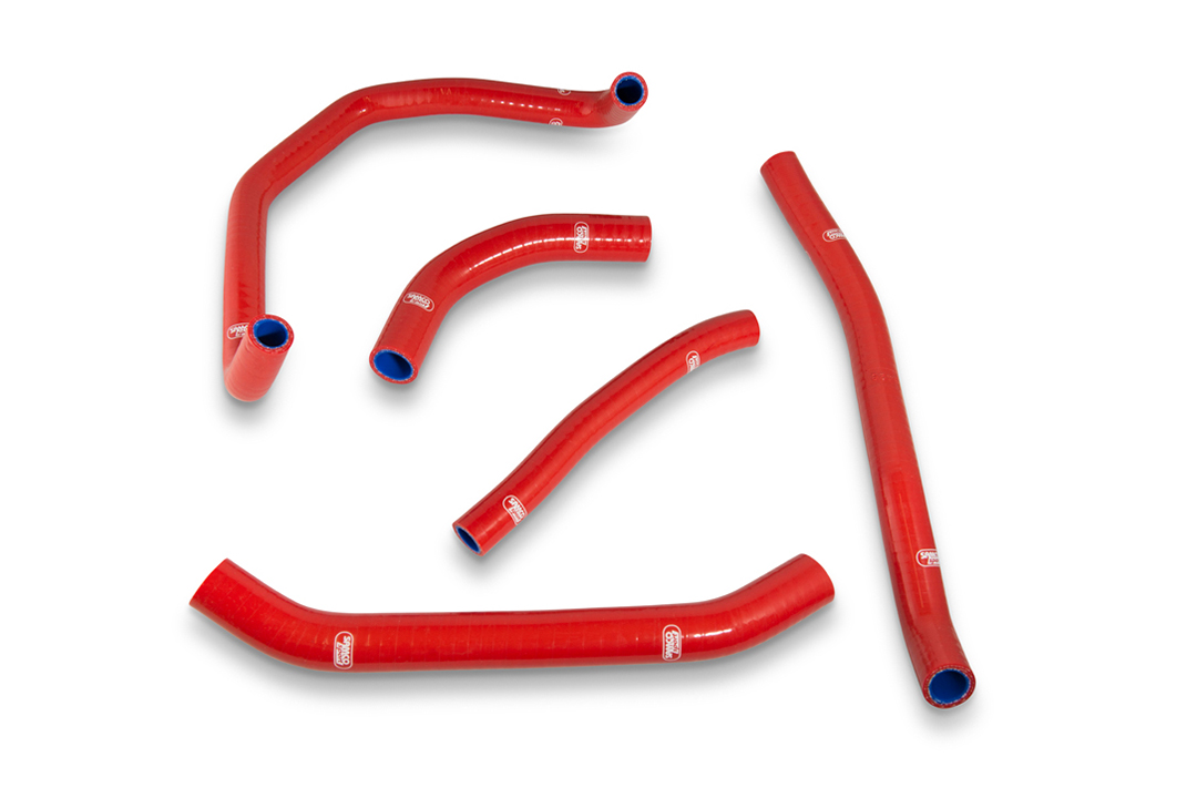 SAMCO SPORT Kit de mangueras de silicona rojo para Honda CRF1000L Africa Twin año del modelo 2016-2019