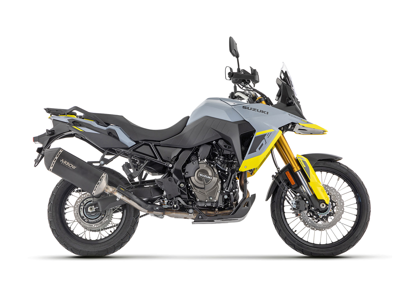 ARROW Escape SONORA DARK Titanio para Suzuki V-Strom 800DE Año del modelo 2023-