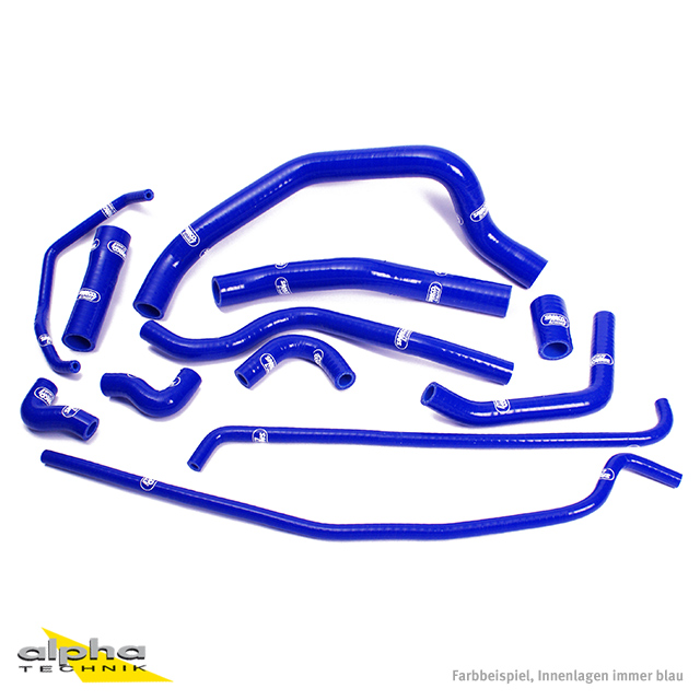 Kit de mangueras de silicona SAMCO SPORT azul para Yamaha YZF1000R1 año del modelo 2007-2008