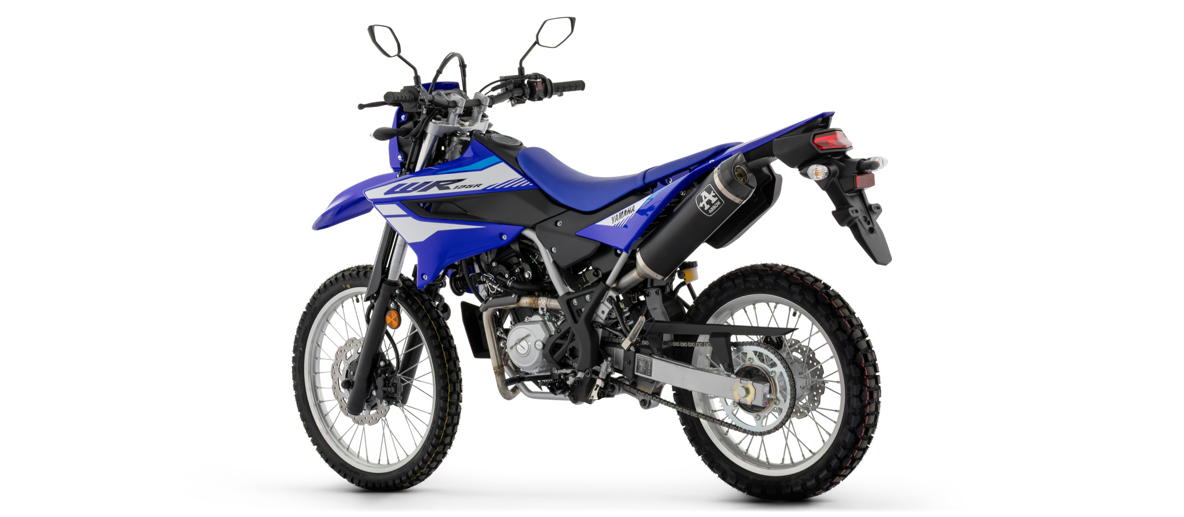 Silenciador ARROW DARK THUNDER para Yamaha WR 125 R a partir del año modelo 2026-