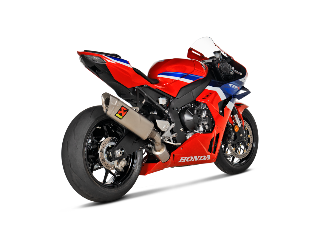 Akrapovic Línea Racing (Titanio) sistema de escape para Honda CBR1000RR-R Fireblade / SP 2024-2025