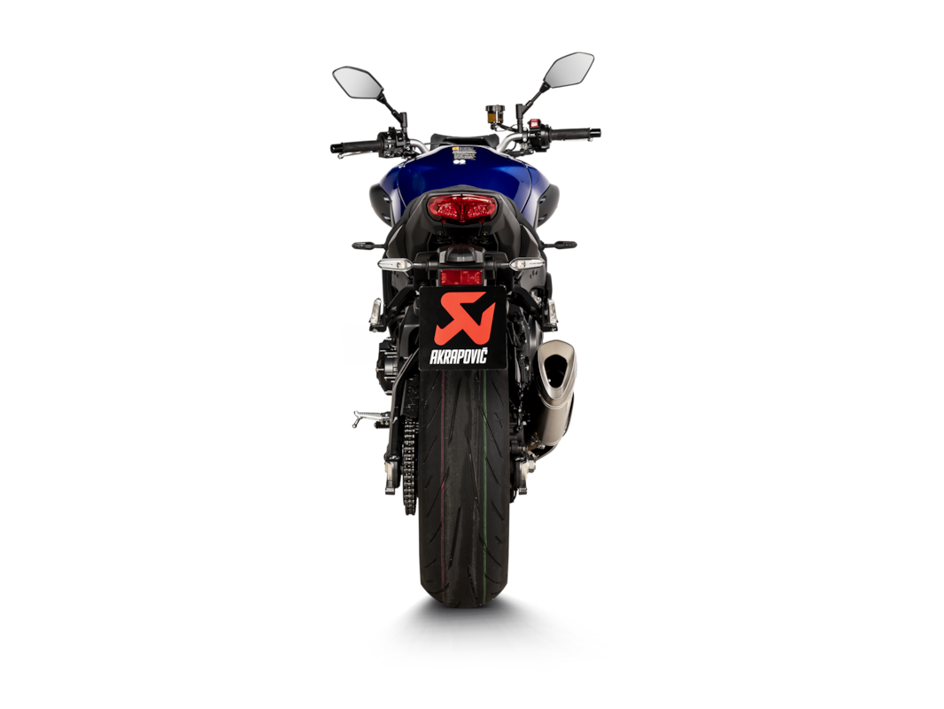 Akrapovic Slip-On Line (Titanium) sistema de escape para Yamaha MT-10 (SP) a partir del año del modelo 2022-2024