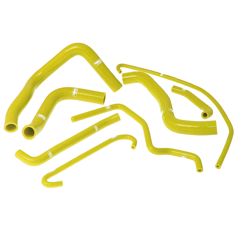 Kit de mangueras de silicona SAMCO SPORT amarillo para Suzuki GSXR600 GSXR750 Año del modelo 2006-2010