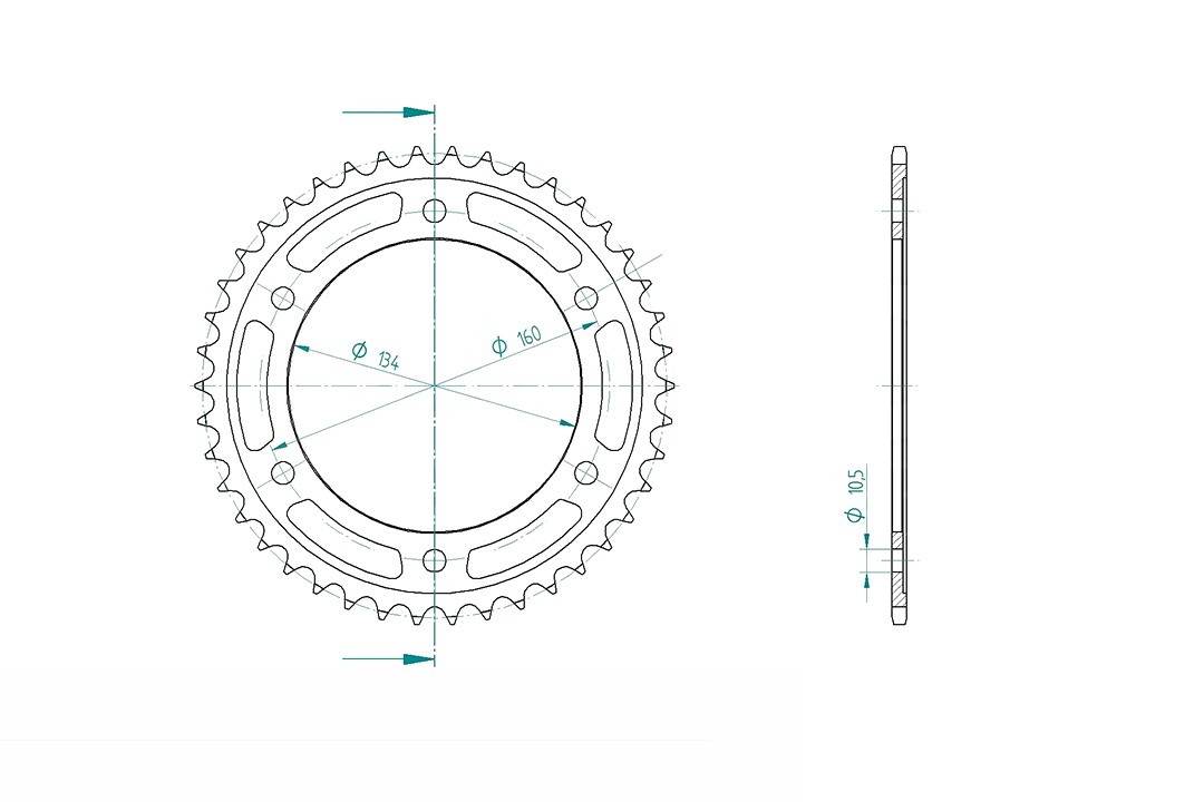 corona Aluminio, HONDA Z-44