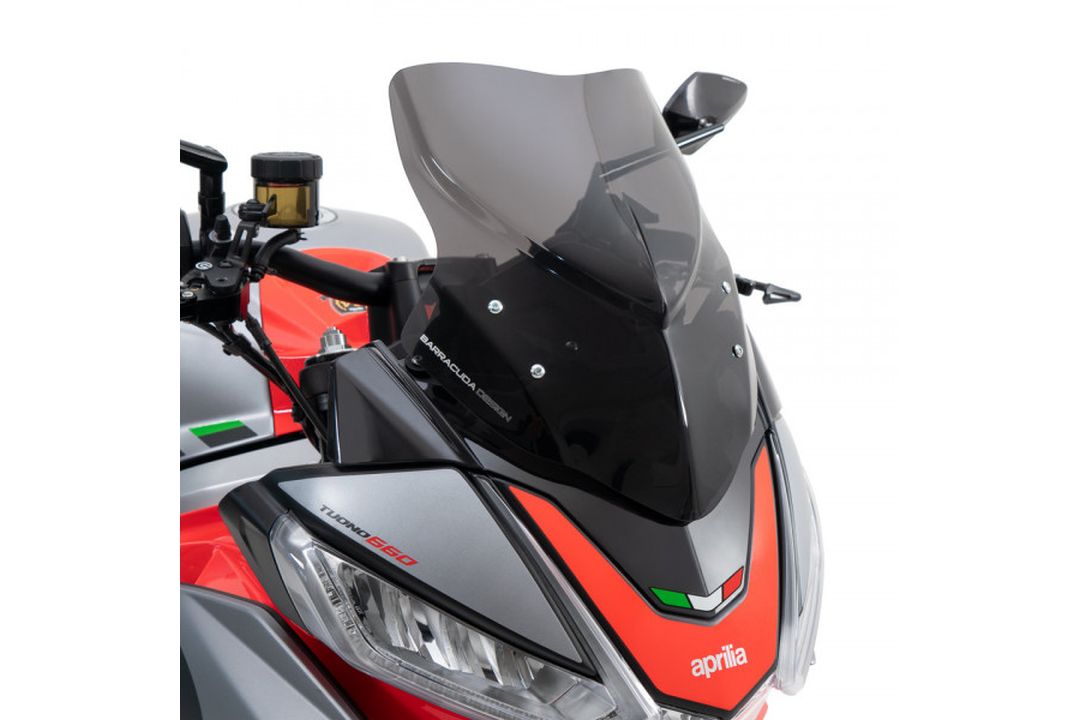 Cúpula Barracuda Aerosport para Aprilia Tuono 660 a partir del año de modelo 2021