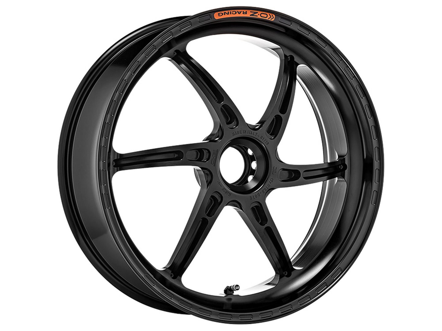 Juego de trasero de aluminio OZ Gass RS-A en negro brillante para KTM 1290 Super Duke R(R), 2016-2023 y 1290 Super Duke GT, 2016-2023