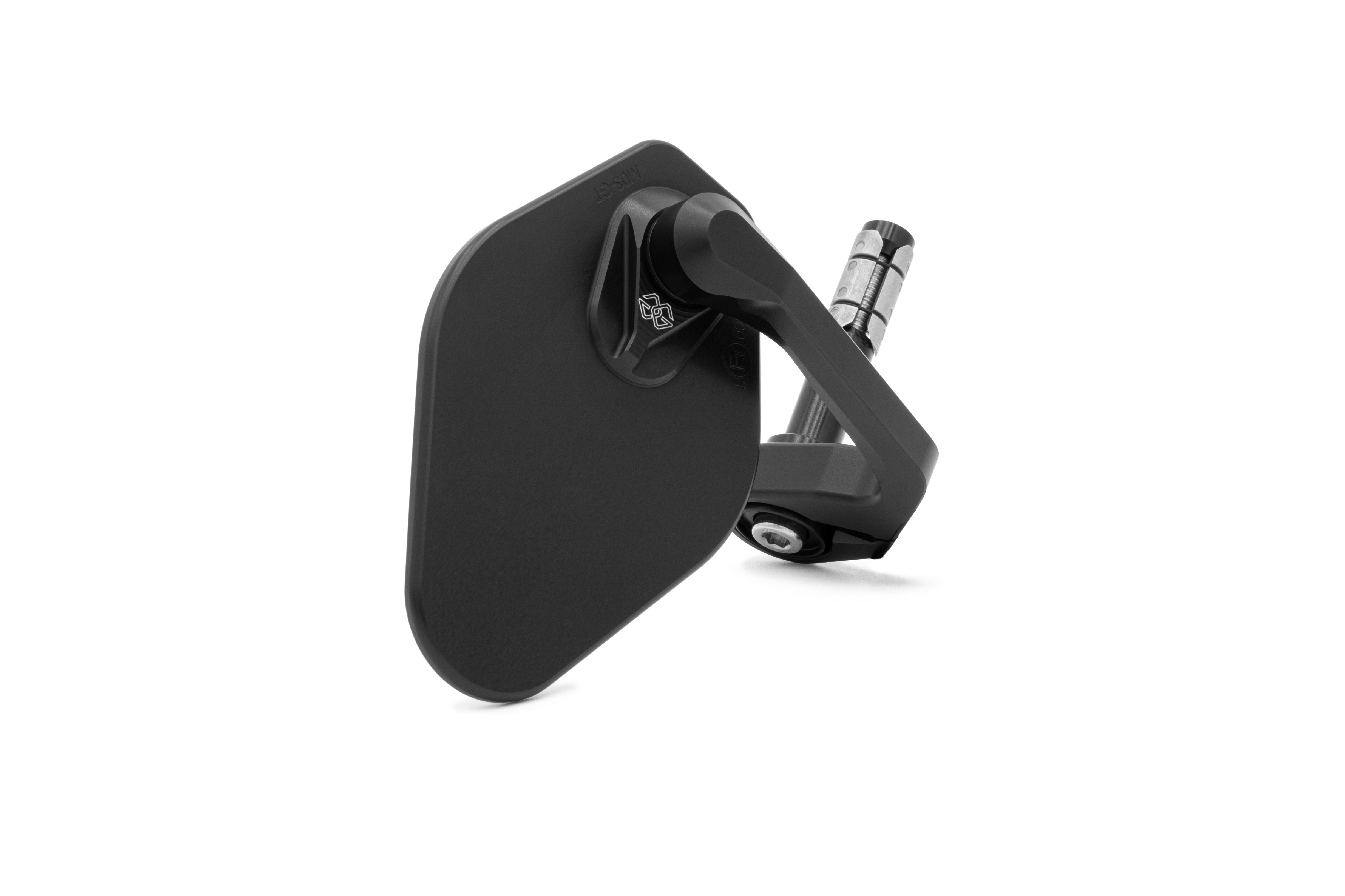 Espejo de extremo de manillar Gilles STRATOS simétrico, negro