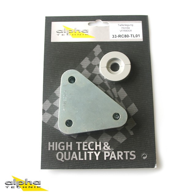 Kit de reducción de altura alpha Technik 35mm para Honda VFR800X; Tipo RC80; Año del modelo 2015-