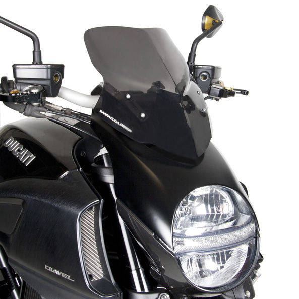 Cúpula Barracuda Aerosport Plexiglás para Ducati Diavel 2010-2013