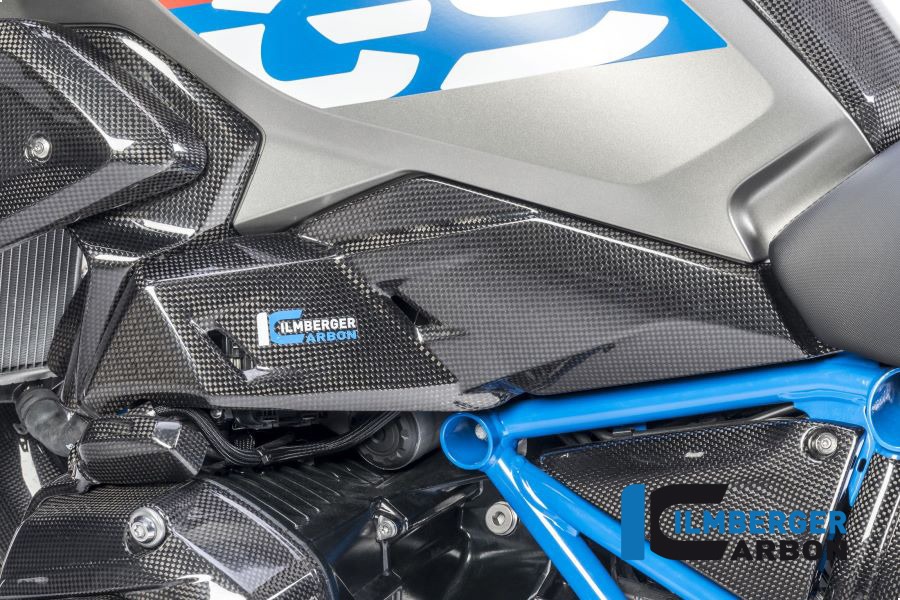 Ilmberger Carbon cubierta del depósito de gasolina inferior lado izquierdo