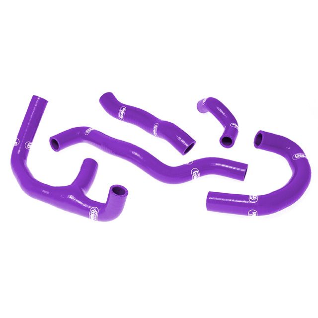 Kit de mangueras de silicona SAMCO SPORT violeta para Aprilia RS250 año de modelo 1994-2003