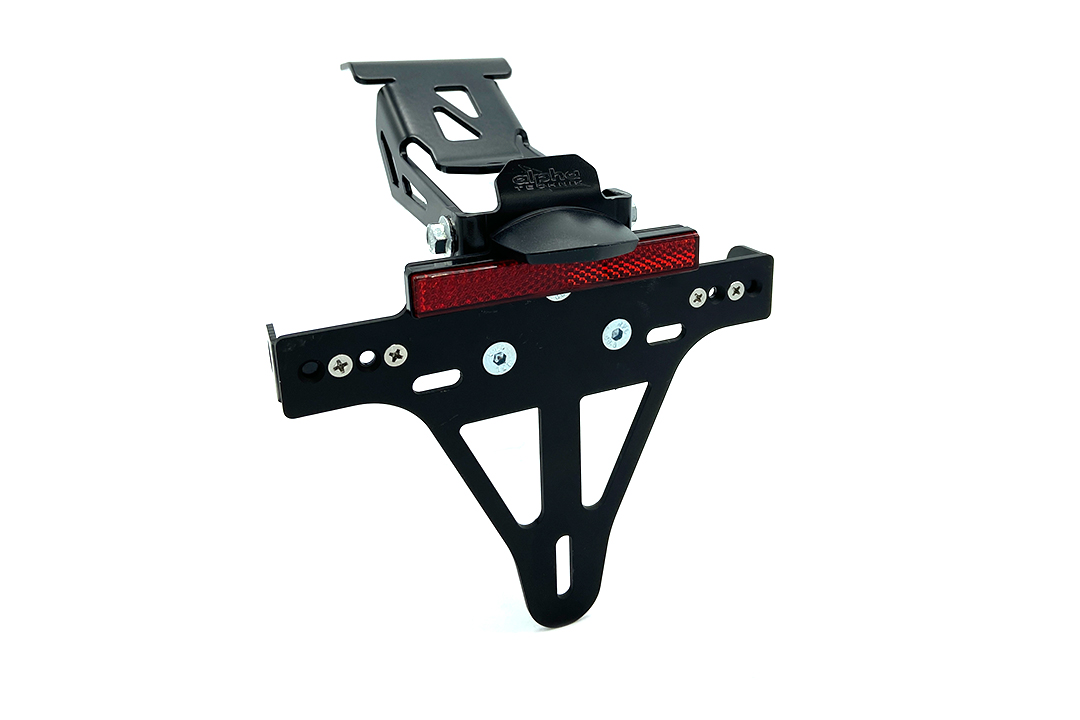 Soporte de matrícula alpha Technik para Honda CRF300L / CRF300LA Rally, Tipo ND16, Año de modelo 2021-