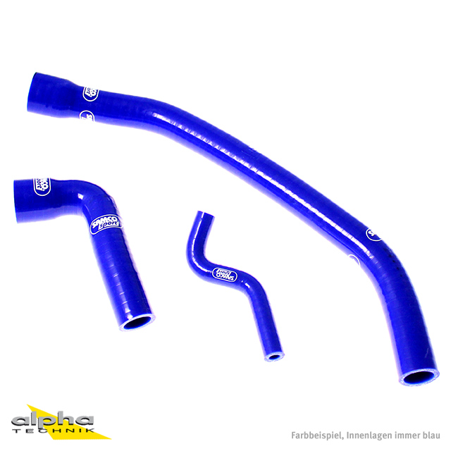 Kit de mangueras de silicona SAMCO SPORT azul para MV Agusta F3 675, F3 800 y Superveloce según lista de compatibilidad
