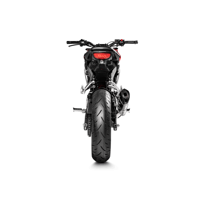 Línea Slip-On Akrapovic (Carbono) Honda CB300R Año del modelo 2018-2020