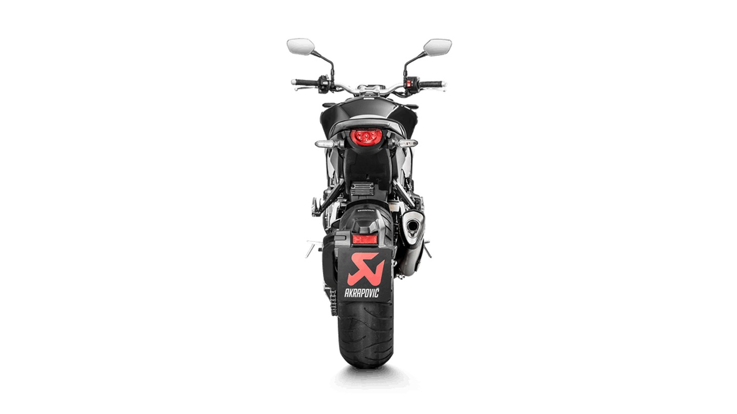 Línea Slip-On Akrapovic (Titanio) para Honda CB1000R a partir de 2018-