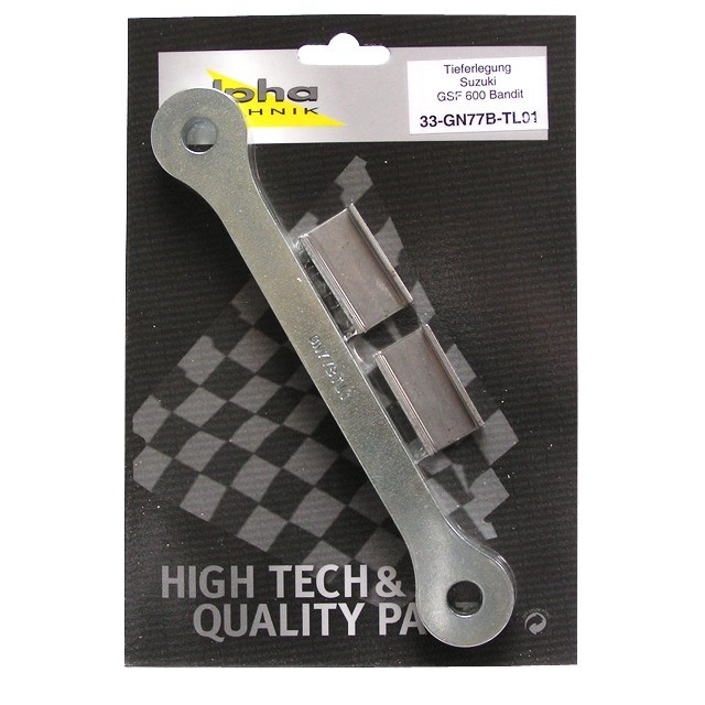 alpha Technik Kit de reducción de altura 35mm para Suzuki GSF600 Bandit; Tipo GN77B; a partir del año de modelo 1995
