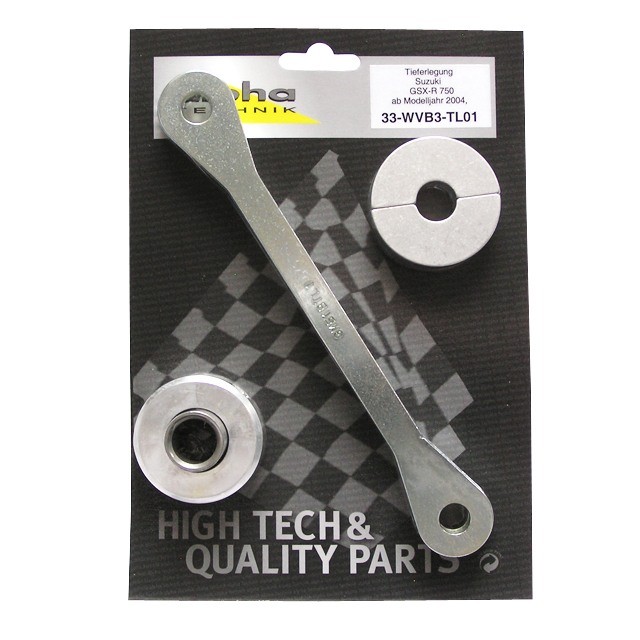 Kit de Bajada alpha Technik 30mm para Suzuki GSXR750; Tipo WVB3; Año del modelo 2004-