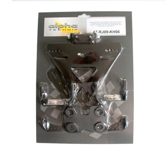 alpha Technik Soporte de matrícula Yamaha YZF600R6; Tipo RJ09; Año del modelo 2003-