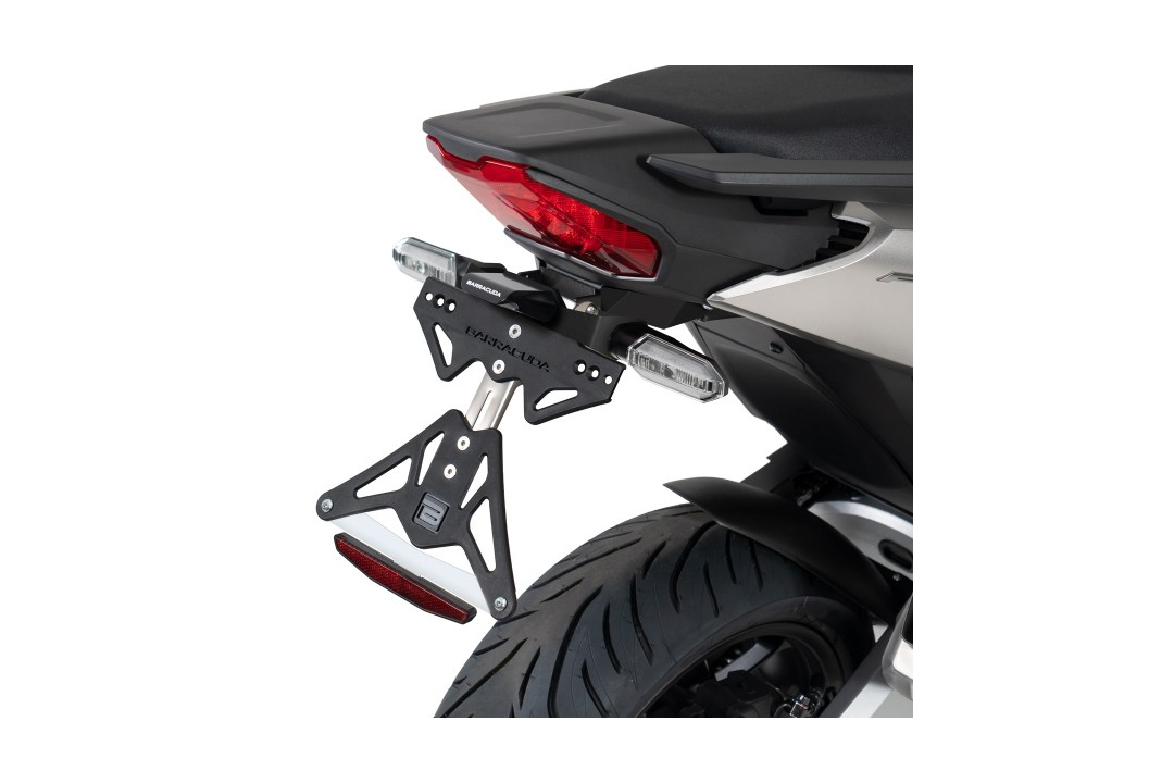 Soporte de matrícula Barracuda para Honda Forza 750 a partir del año modelo 2021-