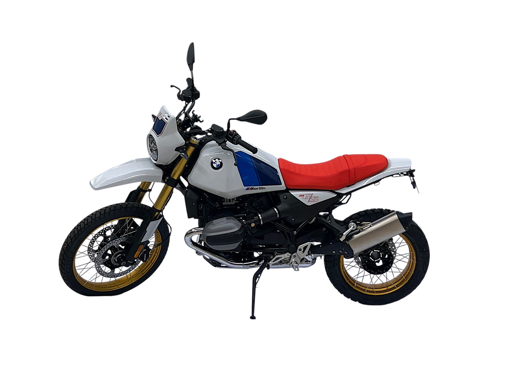 Soporte de matrícula alpha Technik para BMW R 12 G/S, a partir del año de modelo 2025-