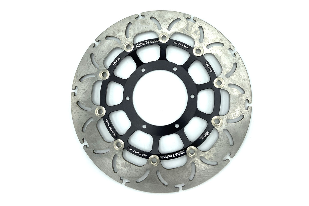 alpha Technik disco de freno Diseño Omega ABD33, anterior, delanteroe para Honda CB600F Hornet, CBR 600F