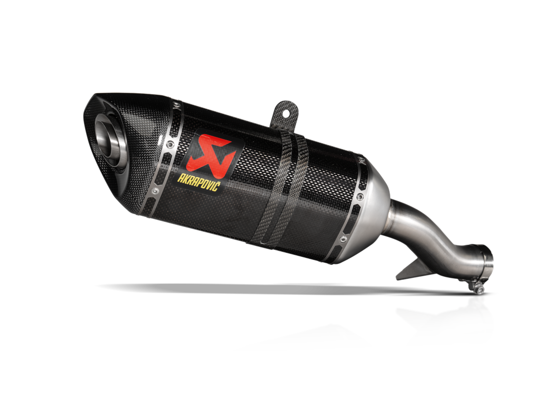 Escape Akrapovic Slip-On Line (Carbon) para Honda CB500 Hornet, CBR500R, NX500 2020-2025
