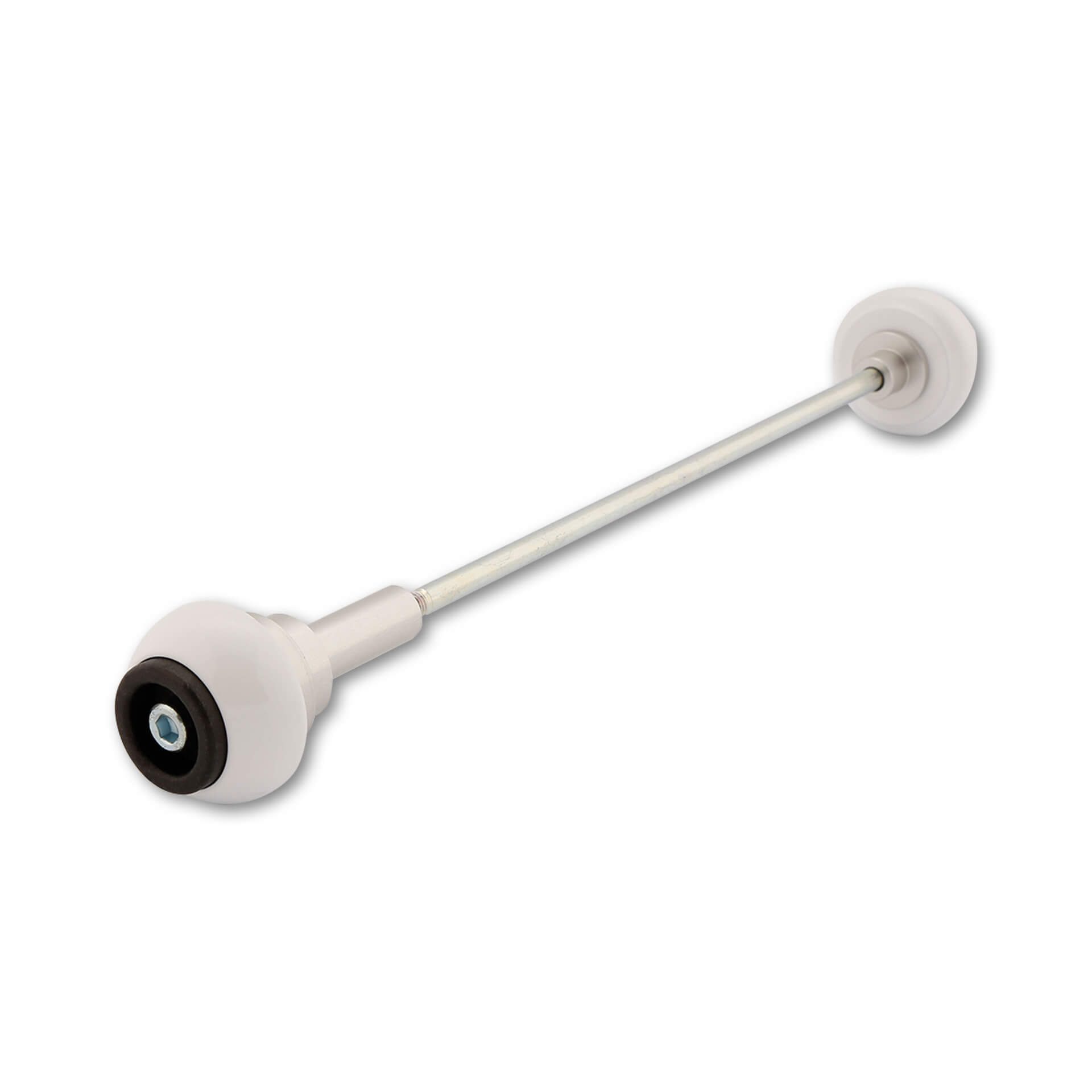 LSL Topes de Eje Achs Balls Classic, para Yamaha YZF-R3, blanco, eje trasero
