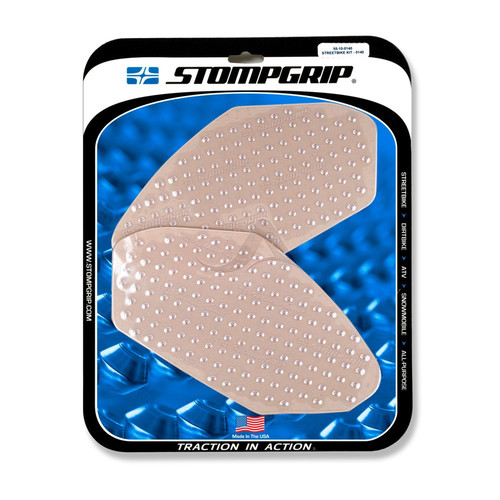 Stompgrip transparente, Volcano, para Kawasaki, Ninja 650, Z650, 2017-2025, Z400, 2019-2025