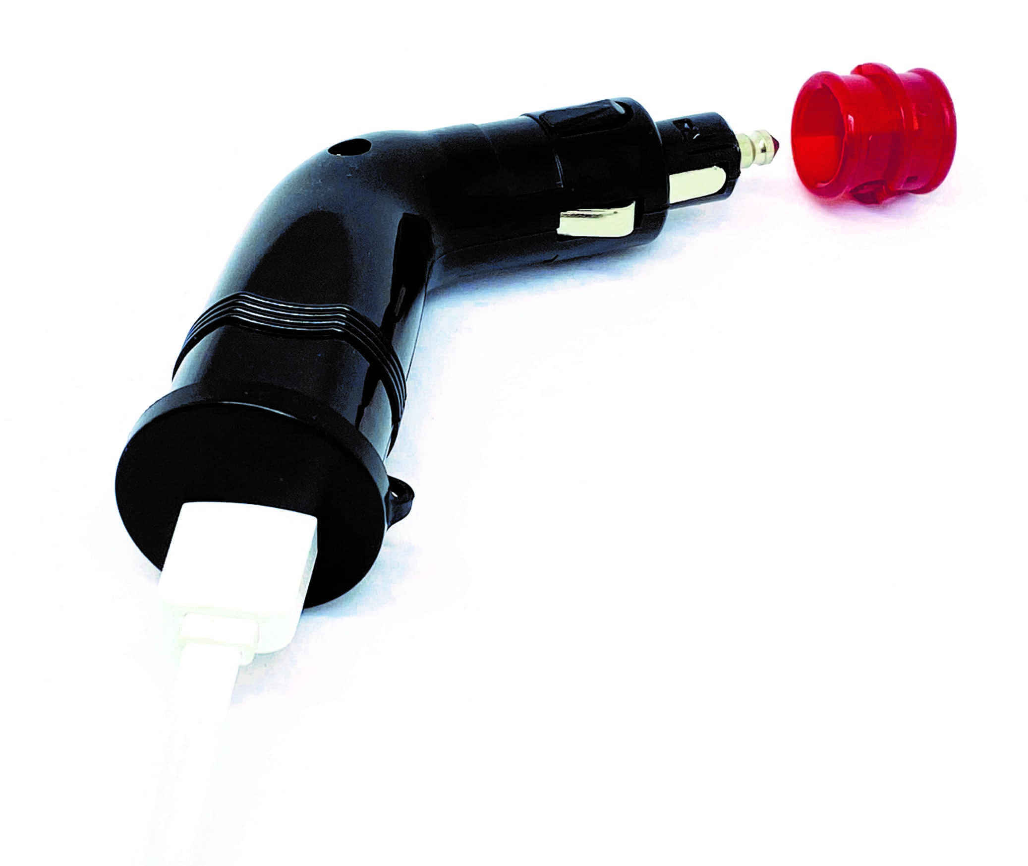 BAAS USB10 ángulo-Cargador para Tomas DIN/ZIG