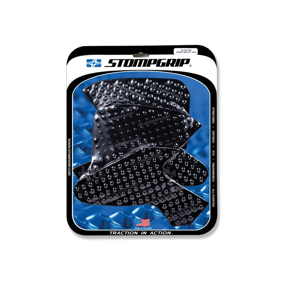 Almohadillas de tracción Stompgrip negras, para BMW F900R, 2020-2025