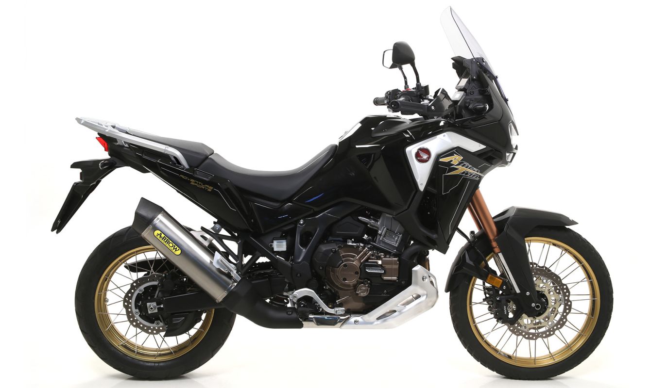 ARROW Escape MAXI RACE-TECH de titanio para Honda CRF1100L Africa Twin a partir del año modelo 2020-