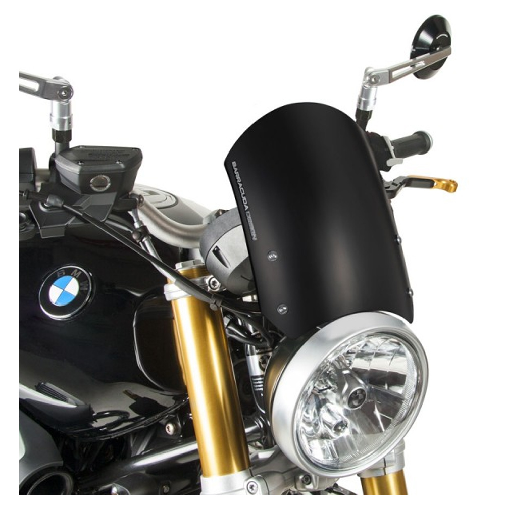 Parabrisas Barracuda Aerosport Aluminio negro BMW RnineT 2014-2016