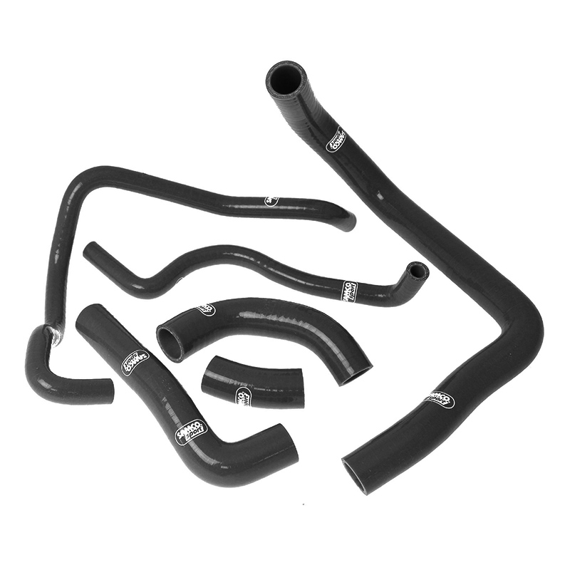 Kit de mangueras de silicona SAMCO SPORT negro para Kawasaki ZX10R año del modelo 2008-2010