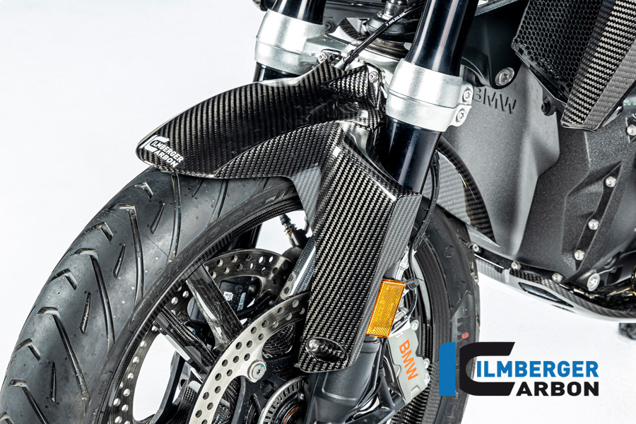 Guardabarros delantero de carbono Ilmberger anterior, delanteroe, brillante, BMW R1300GS 2023-