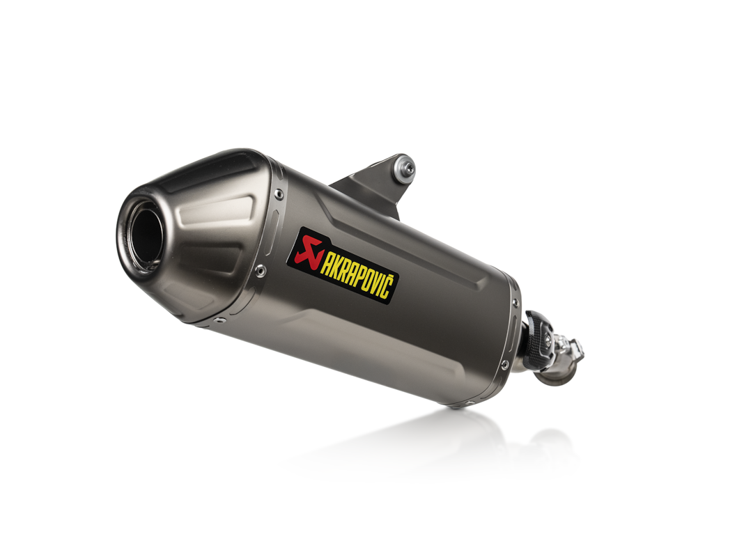 Línea Slip-On Akrapovic (Titanio) para CFMOTO 800MT-X, 2025-