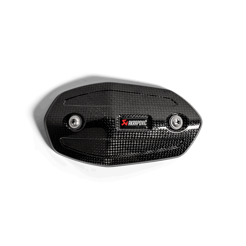 Protector térmico Akrapovic (Carbono) protecion térmil protector de carbono para Kawasaki Ninja 1000SX 2020-2025 y Ninja 1100SX 2025-2025