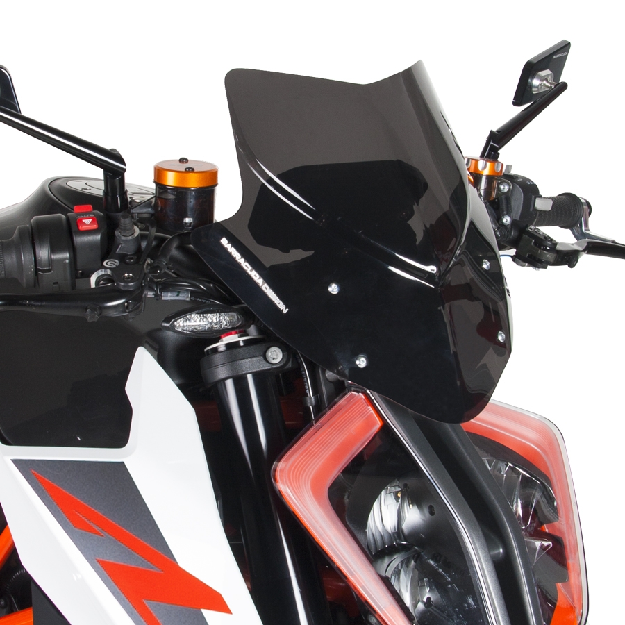 Barracuda Cúpula Aerosport Plexiglás para KTM 1290 Super Duke 2017 - 2018