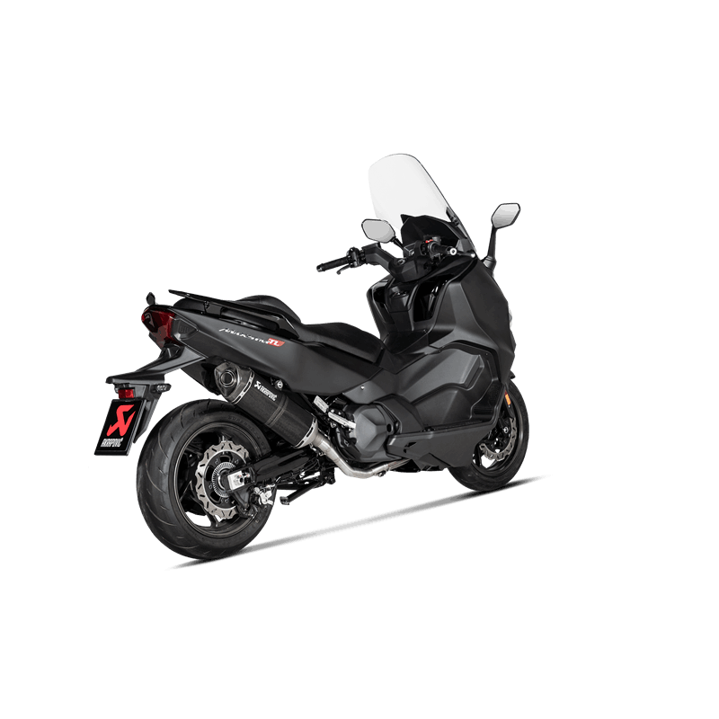 Línea Akrapovic Racing (Carbono) sistema de escape para SYM Maxsym TL 2020