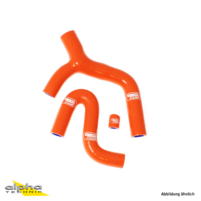 Kit de mangueras de silicona Samco naranja KTM EXCR / EXCF / XCW