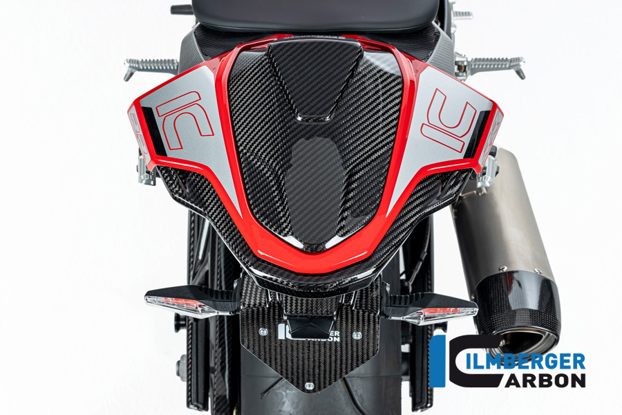 Tapa de asiento de pasajero Ilmberger Carbono, Carbono